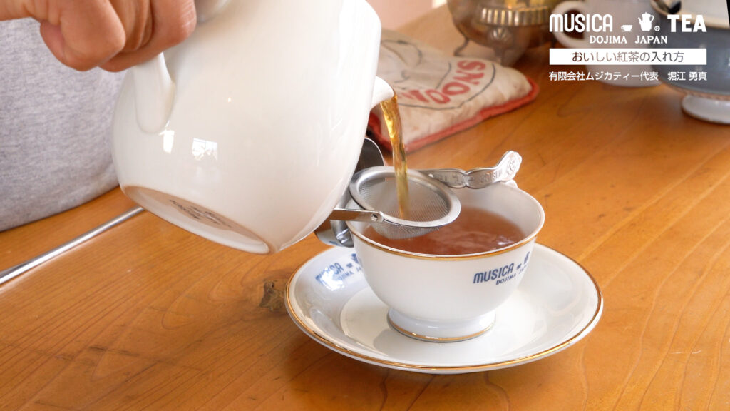 動画講座 おいしい紅茶の入れ方 Musica Tea ムジカ